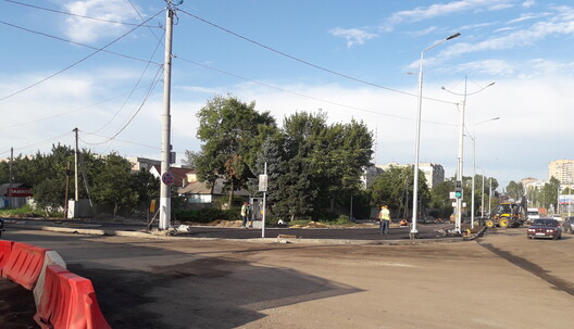Московские строители продолжают восстанавливать луганскую инфраструктуру